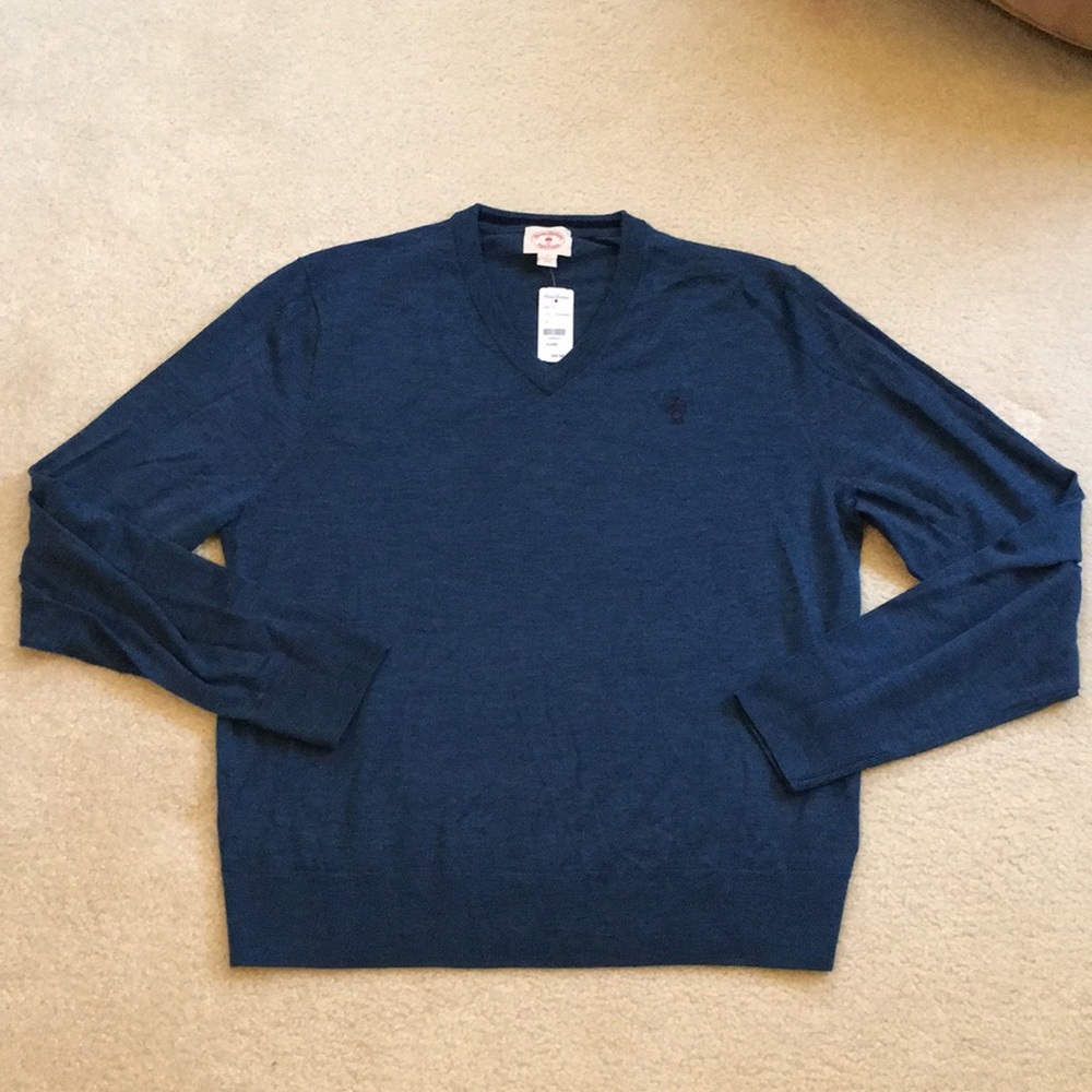 ✨4xHP✨ NWT Brooks Brothers merino wool sweater